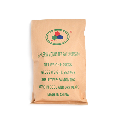 ডিস্টিলড মোনোগ্লিসারাইড 99% DMG95/GMS99 বেকিং ইন্ডাস্ট্রিতে ব্যবহৃত এমুলসিফায়ার